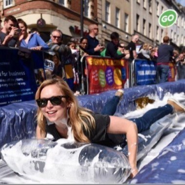 Planning on bringing the ultimate water slide to the Seaside. We think this would be great fun.....what do you think?