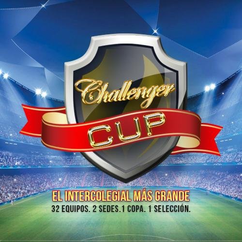 Twitter Oficial de la Challenger Cup. El Torneo de Futbol 5  Intercolegial mas grande de Capital.