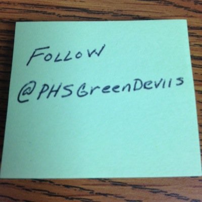 This twitter has be relocated to @PHSGreenDevils