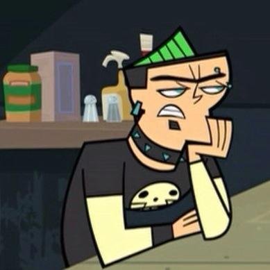 The juvenile delinquent from the total drama series. I just want to get my million dollars and beat these losers. Stay away from my babe @GentleRedHead