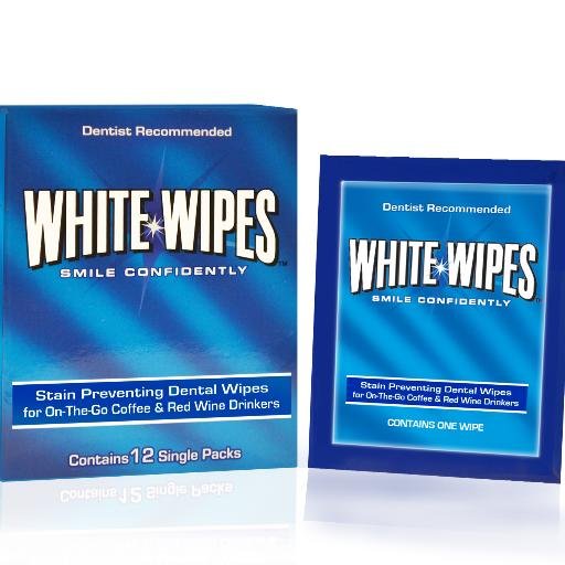 White Wipes: Teeth Whitening Wipes for Coffee and Red Wine Lovers