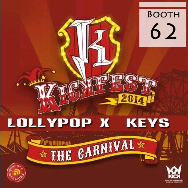 NewBrands from Malang | kickfest 2014 with lollypop booth 62 | est agustus 2014