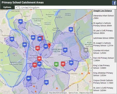 SchoolCatch's profile picture. New website that maps primary school catchment areas in London, Surrey and Bristol