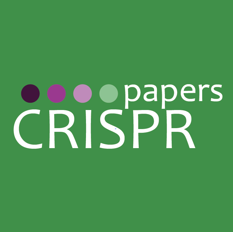 Automatic Twitterbot for papers on CRISPR/Cas genome engineering.