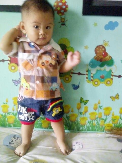 Love my family ... Excell & Ayah..
