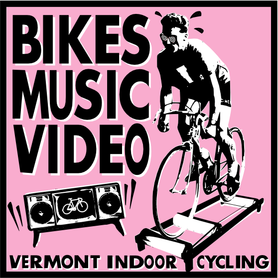 The winter antidote to lonely basement training for #btv area cyclists! Weekly indoor group rides for the BYO bike and trainer set. Organized by @mattboulanger.