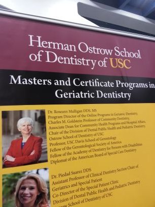 We are an Online Master's and Certificate Program in Geriatric Dentistry at USC's Herman Ostrow School of Dentistry.