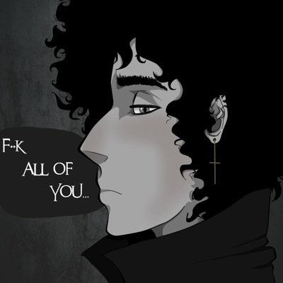 The leader of the goth kids. Fuck you, conformist posers. #RP #Bi