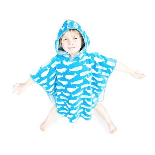 A range of thick, beautiful hooded towels. Ideal for holidays, swimming lessons and bathtime!