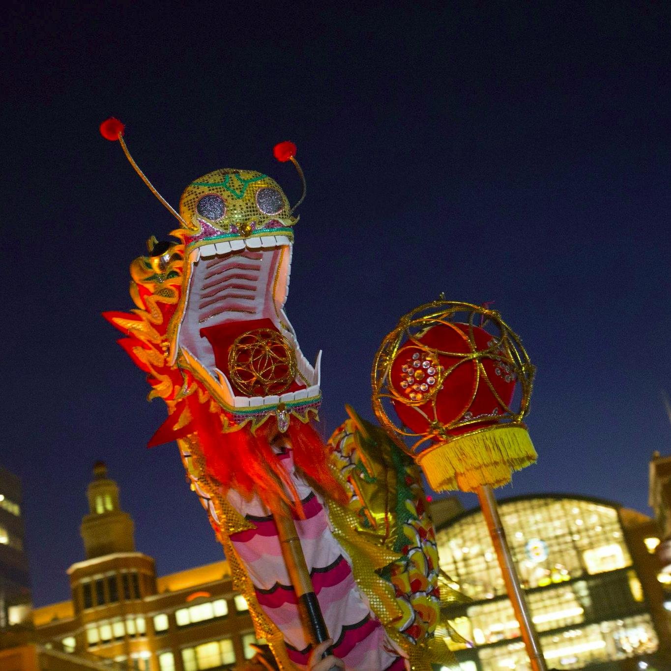 Bryant University’s Dragon Dance Team is a student performance art group for the traditional Chinese performance art: Dragon Dance.