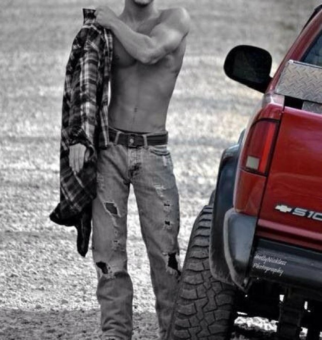 -I got a shotgun rifle and a 4-wheel drive And a country boy can survive Country folks can survive-