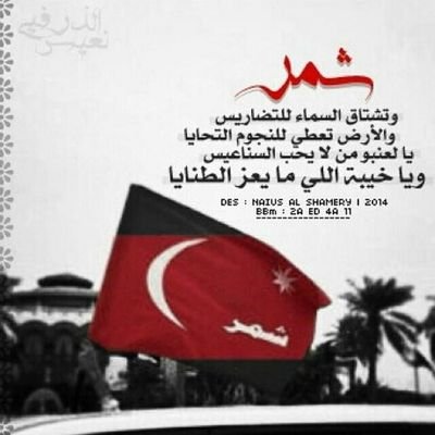 الله أكبر Twitterissa Shammr F16 اخوي هذي الصورة ليس للأمير عبدالعزيز متعب الرشيد الملقب بـ الجنازة هذي الصورة لاحدى فرسان قبيلة شمر و الصورة موجودة بقصر بر Twitter