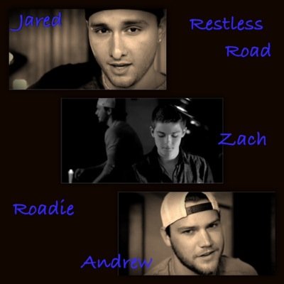 ❤️Restless Road❤️ I have supported them since the xfactor and I alway will support them ❤️ Zach Beeken Andrew Scholz and Jared Keim