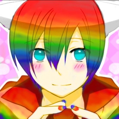 “Hi I’m Nijiaito! Or just Niji for short.” He smiled sweetly, “I LOVE rainbow sherbet, it’s the best!” ♡【#Single, #VocalRP, #Bisexual】