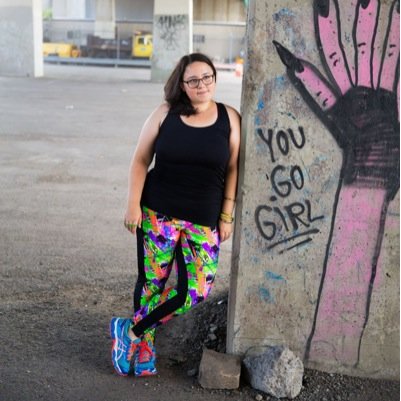 SetYourPR's profile picture. Awesome clothes for awesome people! Bright and bold activewear for the curvy woman (designed by a curvy woman!) size L-3XL