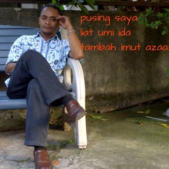 syamsul_embot's profile picture. Jangan sedih karena orang lain tidak mempercayai anda......,sedihlah karena anda tidak memiliki percaya Diri.