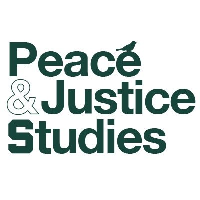 Official twitter account of the Peace and Justice Studies Program at Michigan State University. Header photo courtesy Communications and Brand Strategy.