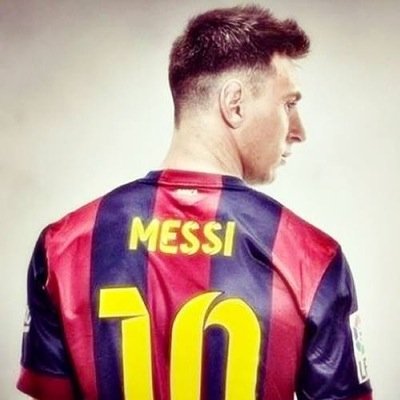 Bienvenido al Twitter oficial de Leo Messi