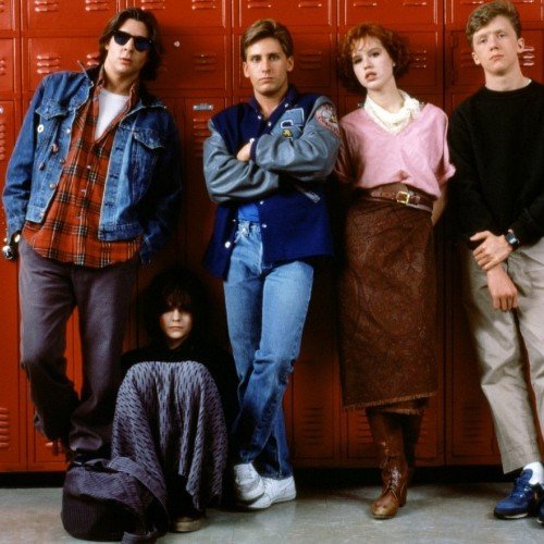 The Breakfast Club 1985. A brain, An athlete, a princess, a basket case and a criminal.
