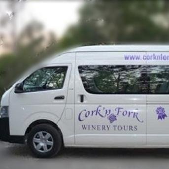Cork 'n Fork Tours was born officially on 3rd March 2001. Actually Began business September 2000.  Love driving people to drink!