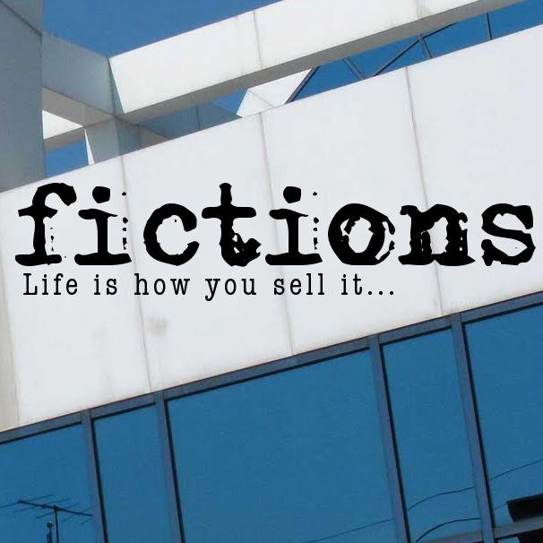 Prepare to get hit by a howling tank of comedy. That’s right. FICTIONS is a wolf-tank. Trademark.