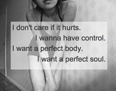 #Bulimic striving for #AnaPerfection. Start: 122lbs Finish: 98 or bust.