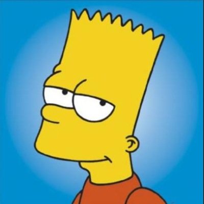 bart_and_shorts's profile picture. Finally! twitter! Now i can find milhouse and everyone else. Its bart simpson, eat my shorts, and by the way, who the hell are you?