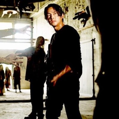 My blood, my family is standing right here and waiting for us back at the prison. I love Maggie and I don't want her to get hurt. Ever. #Gleggie