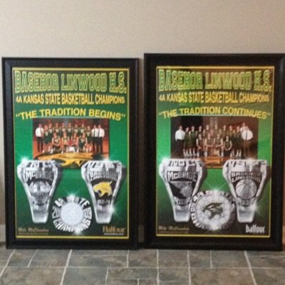 Basehor Linwood Men’s Basketball Kansas 4A champs in 2009 and 2012. 2015 4A Runner Up and 2019 5A state Runner Up. 2020 5A Covid Final Four Shut Down