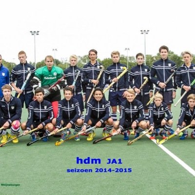 hdm Jongens A1 2015-2016 o.l.v. Wouter Tazelaar, Frank v/d Laan, Mark Halfmouw en Harry Spuyman