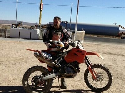 Over 50 and still love to ride my KTM 525. These guys racing today are amazing I love watching them.  You'll find me in the desert with friends riding whenever