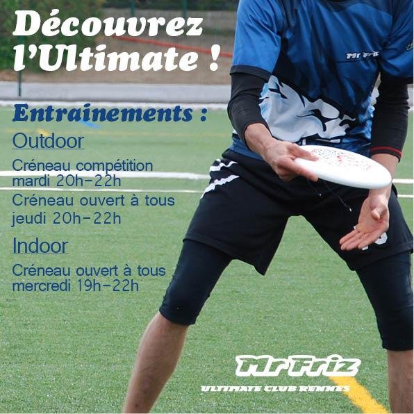Mr_Friz's profile picture. Créé en 2000, Mr Friz est le club d'Ultimate Frisbee de Rennes