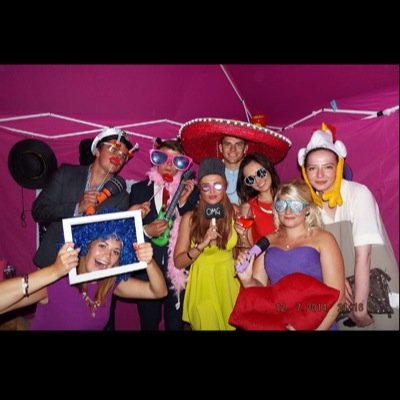 The Capture Crew Booth, a funky pink gazebo full of weird and wonderful props.
Travel anywhere in East Anglia. Great for parties, charity events etc