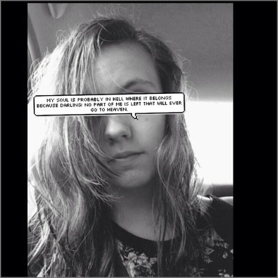 I like bands way too much. I'm single cuz I hate most people. Unless you like punk bands I probably think you're lame.  I write my feelings on wattpad.