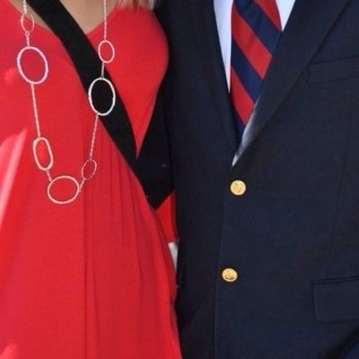 Just a southern belle and beau in love.