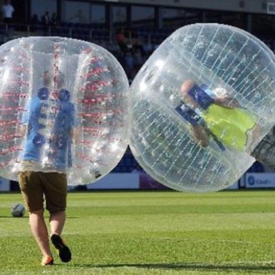 If you love football you will love bubble soccer. You will laugh so much during and after. So much fun