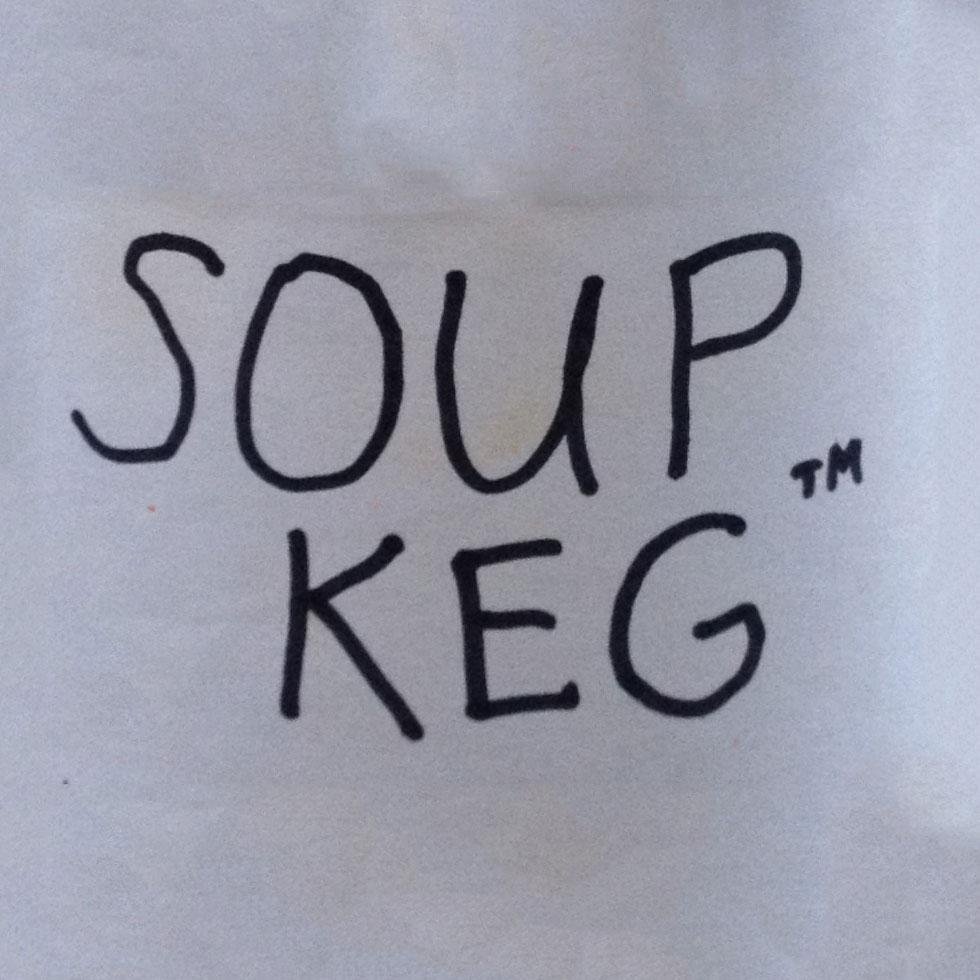 SoupKeg is a very real company run by @jocelyn_lui in SF, @alecmolloy in LDN and @agomphosis in PHL. We make soup for hungry people who party hearty.