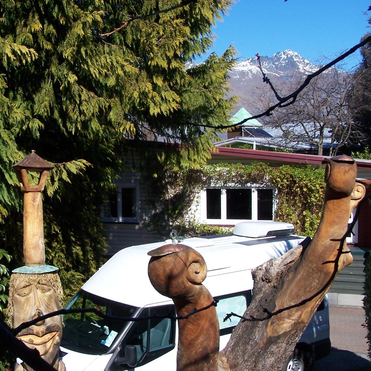 QTCreeksyde's profile picture. A Holiday Park in Queenstown, New Zealand, 4 minutes walk to the town centre, with campervan sites and a variety of accommodation in a pretty garden setting.