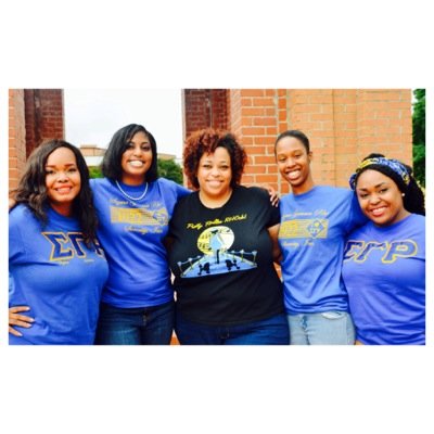 The Irresistible Rho Upsilon chapter of Sigma Gamma Rho Sorority, Inc. Chartered March 2009 at Columbus State University.