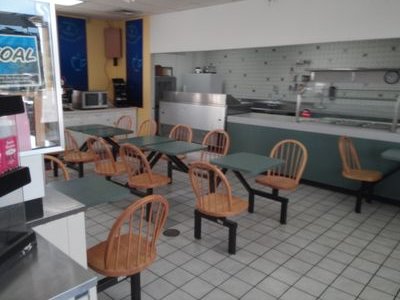 we are  located at 507 north royal ave. we serve breakfast lunch and dinner. Come join us for good food in a relax setting