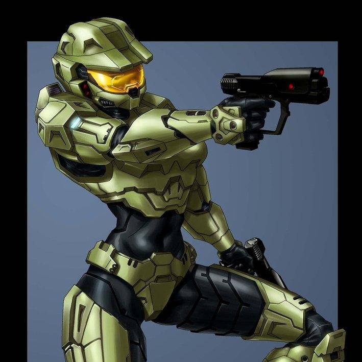 Master Chief Petty Officer Jane-117 Reporting For Duty.(Female Master Chief)