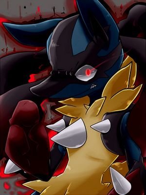 {A sweet Lucario who was used for awful things.}