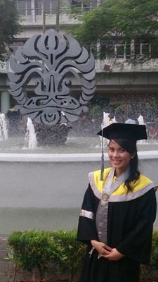 Studied Management of Finance at Faculty of Economy, University of Indonesia, trying all my best, positive thinking