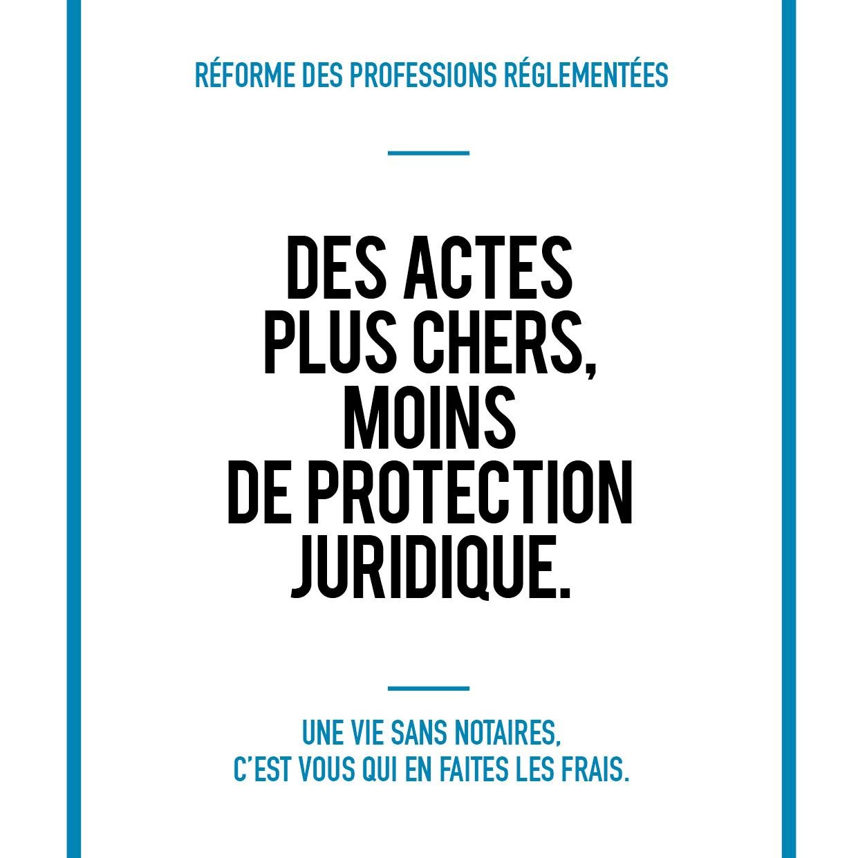 Une vie sans notaires, c'est vous qui en faites les frais ! #notaires