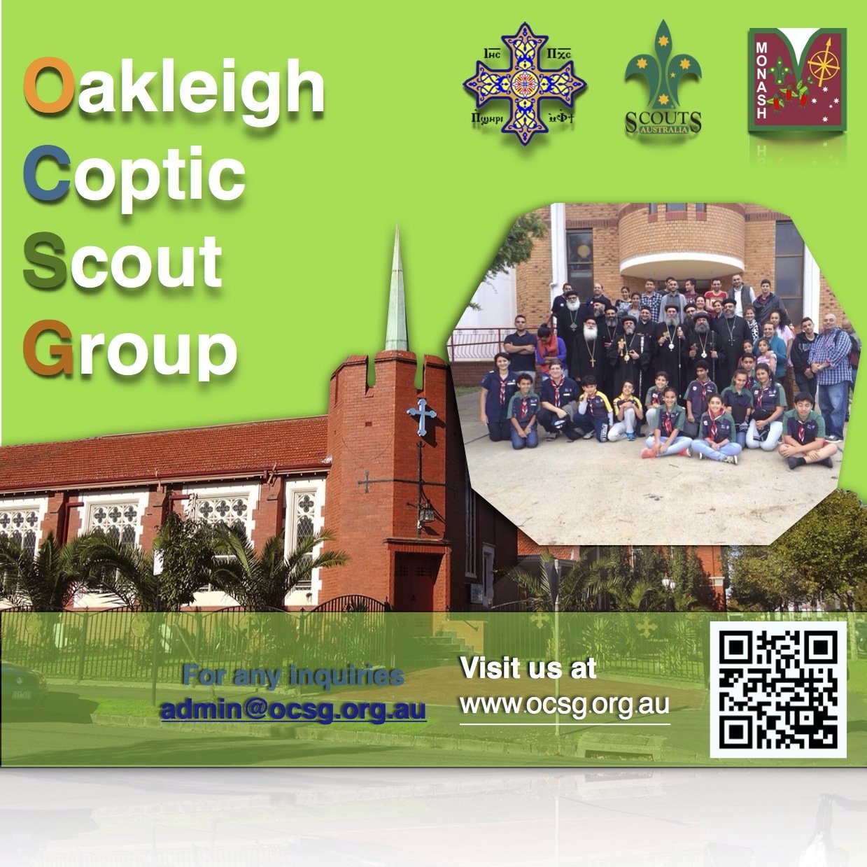 OCSG_team's profile picture. Oakleigh Coptic Scouts Group