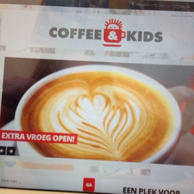 Coffee lunch voor iedereen met of zonder kids!