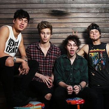 I post a lot pictures and quotes of 5SOS!