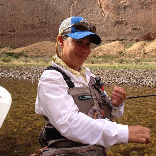 Fly Fishing guide on one of the west's most scenic year-round rainbow trout fisheries on The Colorado River.