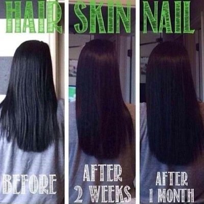Supplements that allow you to grow your hair long and gorgeous along with super healthy!