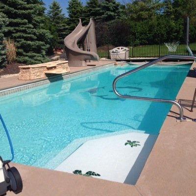 Sunco Pools, building backyard paradises since 1991. Chicagolands premier builder combined with nations best fiberglass pool, San Juan Pools cant be beat.
